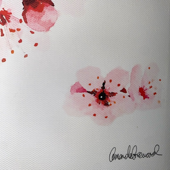 CHANEL Pink Floral Bouquet Canvas - Picture 4 of 6